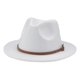 thumbnail image 4 of Sombrero de fieltro para niños de 54 cm, sombrero de copa de ala ancha similar a la lana para primavera y otoño, sombrero de ala plana de jazz S, accesorios para el cabello para niños, sombrero para, 4 of 6