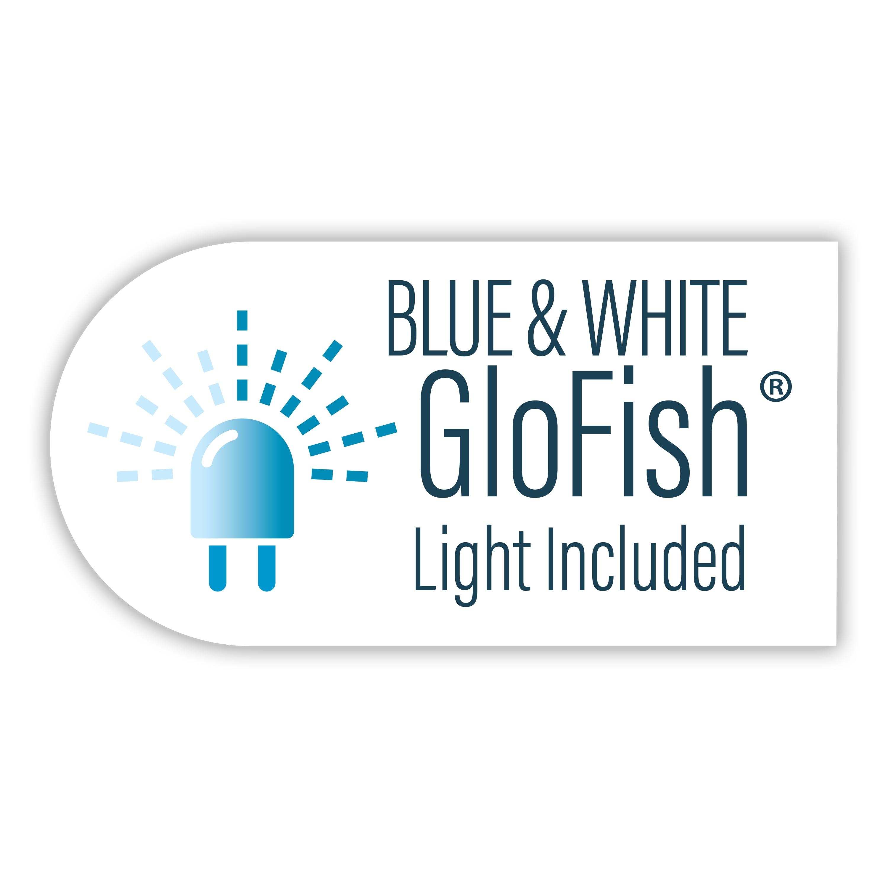 GloFish Betta Glass Aquarium Kit 3 Gallons, Includes LED Lighting and Filter