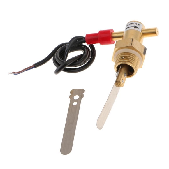 Inteprter Brass Water On/Off Switch NO Normally DC24V Open 10W Electrónica miscelánea