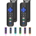 thumbnail image 1 of XiHAMA 2-Pack Replacement Compatible with Roku TV Remote Compatible for TCL Roku/Onn Roku/Hisense Roku/Philips Roku/Sharp Roku/Westinghouse Roku/Insignia Roku TV [Remote Control for Roku TV Only], 1 of 8
