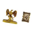 thumbnail image 4 of Estatua Escultura Figura de Resina Marco de Fotos Marco Ornamentado Diseño de Animal Decorativo para Celebraciones de Bodas Hogar Oficina, 4 of 7