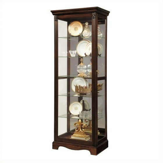 Pulaski Curio Classic Display in Warm Cherry