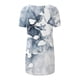 thumbnail image 4 of ICHUANYI Clearance Women's Summer Printed Round-Neck Loose Short Pullover Sleeve Tops Blouse(Navy, XL) ICHUANYI WER2023080915703, 4 of 5