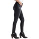 thumbnail image 2 of Lucky Brand Womens AVA Fray Skinny Fit Jeans, Negro, 25 Lucky Brand Ceñido, 2 of 2