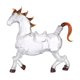 thumbnail image 1 of Decantador de transparente, escultura de caballo con tapón de , soporte para champán, de vino, para decoración Baoblaze Decantador de whisky, 1 of 8