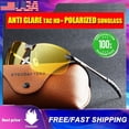 thumbnail image 6 of Polarized Sunglasses Night Driving glasses Men Driving Pilot Aviator sunglasses, 6 of 6