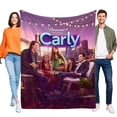 thumbnail image 1 of iCarly anti-pilling, suave, ligera, esponjosa y acogedora de lujo para hogar y cocina – Perfecta para niños y adultos, 100 x 150 cm, 1 of 6