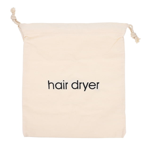 Miangastore Hotel Home Hair Dryer Bag Drawstring Bag Container Hair Dryer Storage Pouch