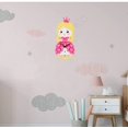 thumbnail image 3 of Reloj de pared de madera para guardería, guardería, guardería, decoración de pared decorativa 3D, funciona con pilas, reloj de pared de madera sin garrapatas con reloj de aprendizaje para niños, decor, 3 of 5