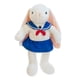 thumbnail image 1 of Muñeca de peluche con forma de conejo de peluche con dibujos animados, azul marino, 35 cm, 1 of 1