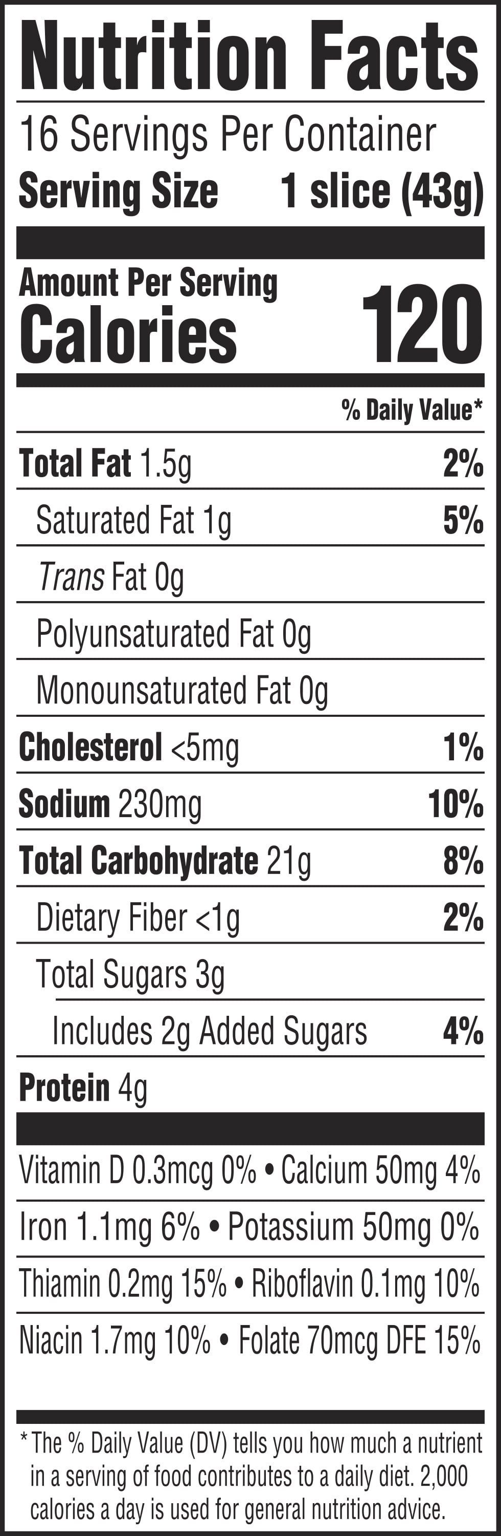 Oroweat Country Butter Bread, 24 oz