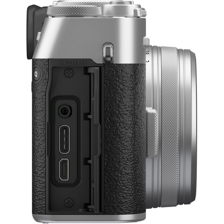FUJIFILM X100VI Digital Camera (Silver) (16821822) + 64GB Card +