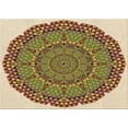 thumbnail image 1 of Ahgly Company Machine Washable Indoor Rectangle Transitional Saddle Brown Area Rugs, 8' x 10', 1 of 7