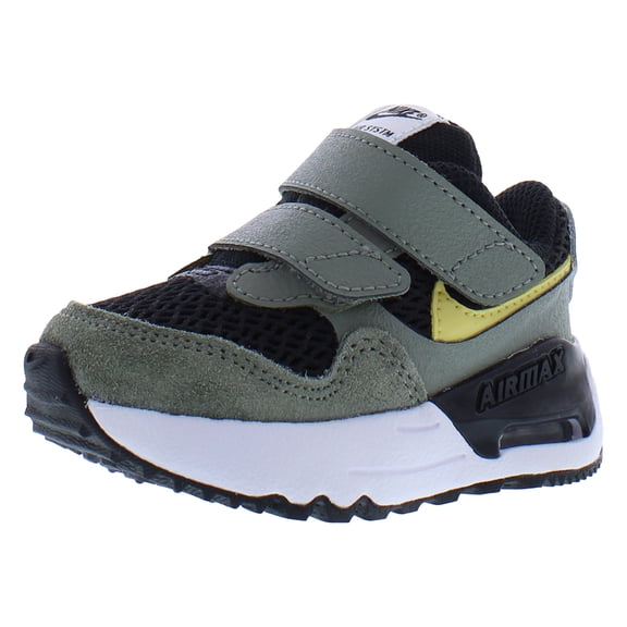 Nike Air Max SYSTM Infant/Toddler Shoes Size 3, Color: Black/Saturn Gold/Dark Stucco