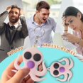 thumbnail image 3 of Mini Fidget Dimple Toy, New Designed Dimple Fidget Hand Toy, Dimple Stress Relief Toy Keychain, Portable Handheld Decompression Sensory Bubble Push Pop Toy for Adult Children (#38), 3 of 8
