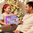 thumbnail image 2 of Conjunto de calendario de adviento sorpresa del día con muñeca de edición limitada, 24 sorpresas, incluye trajes para niñas, regalo de Navidad, 2 of 4