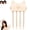 Beige, variant on Wireless Heated Volumizing Root Lift Clip for Flat Fine Hair ,Portable Travel Crown Lifting Volumizer Styling Tool Type-C Rechargeable Quick Volume Comb with 2 Heat Settings