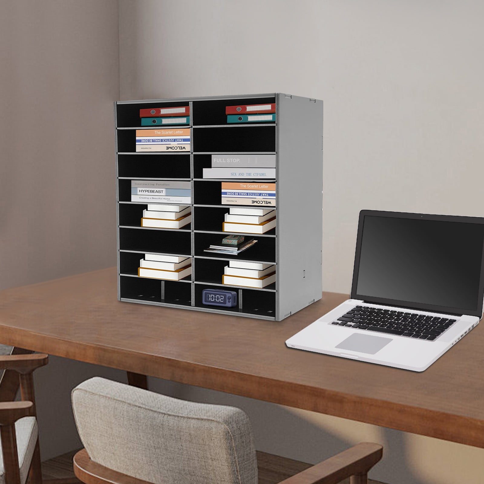 16-slot File Organizer, File Organizer, File Storage Holder for Offices, Classrooms, Study Rooms (20*11.8*22.3in)