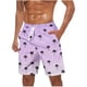 thumbnail image 1 of Pantalones Cortos Casuales para Hombre Imprimir con Bolsillos Pantalones de Playa de Cintura Elástica, Pantalones Cortos de Cintura Elástica para Hombre, 1 of 9