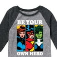 thumbnail image 3 of Marvel - Be Your Own Hero - Toddler And Youth Raglan, 3 of 4