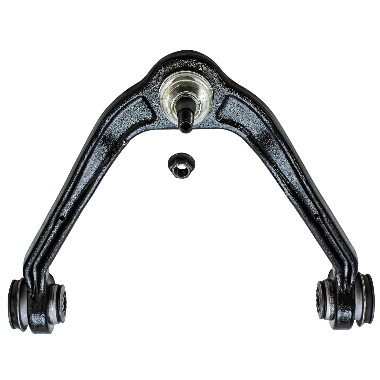 Detroit Axle - Front Upper Control Arms for Chevy GMC Sierra Silverado Yukon XL Avalanche 1500 Tahoe Cadillac Escalade ESV EXT, Replacement 2 Upper Control Arms w/Ball Joints Pair