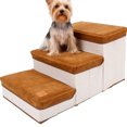 thumbnail image 1 of ROMANSENTIAL Pet Ladder Cotton Cloth Brown With Streamlined Design For Home Use, 1 of 7