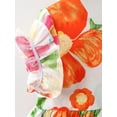 thumbnail image 5 of Coduop Baby Girls Princess Dress Flower Square Neck Short Sleeve Sweet Cute Dress,with Straw Bags, 5 of 9
