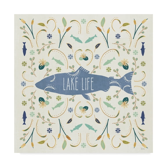 Trademark Fine Art 'Otomi Lake V' Canvas Art by Veronique Charron