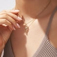 thumbnail image 2 of Collar con colgante de abrazo de pareja para mujer, colgante de moda negro, collar para parejas, joyería para amantes, 2 of 3