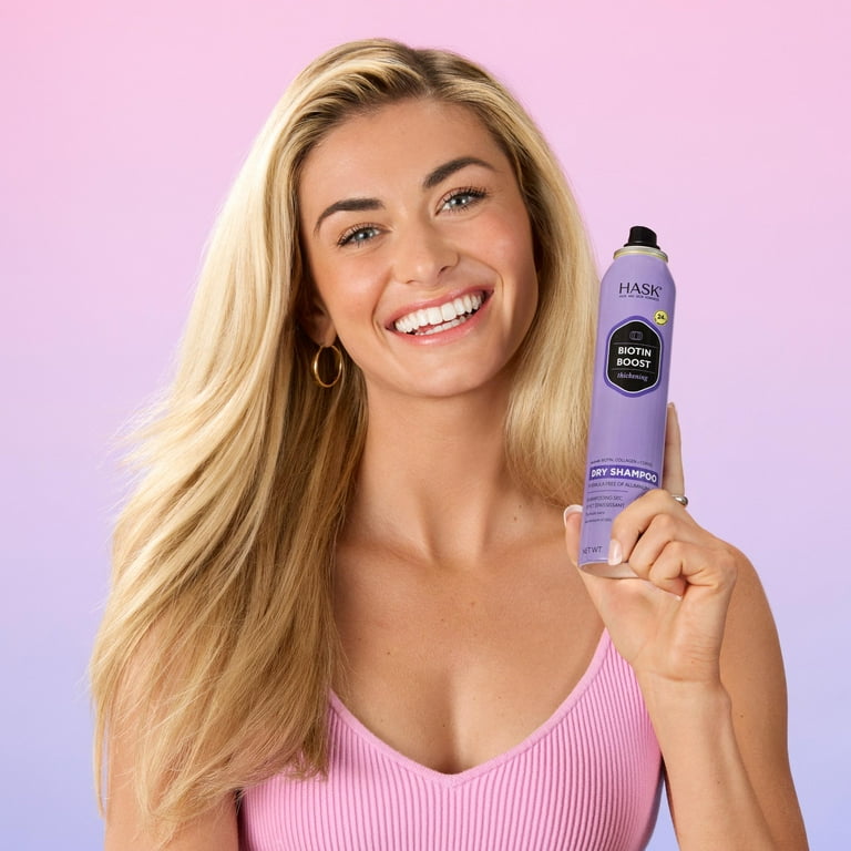 Hask Biotin Boost Thickening Volumizing Dry Shampoo with Hask Biotin Boost Thickening Volumizing Dry Shampoo with