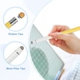 thumbnail image 3 of Uxcell Stylus Pens for Touch Screen, 2 in 1 High Sensitivity Universal Pen Blue Yellow, 3 of 7