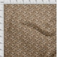 thumbnail image 4 of oneOone Polyester Spandex Brown Fabric Abstract Floral Sewing Craft Projects Fabric Prints By Yard 56 Inch Wide-2rb, 4 of 5