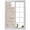 Beige, variant on Vintage Farmhouse Window Privacy Film, Country Retro Beige Wooden Grain Static Cling UV Sun Blocking Heat Control Window Tint Day and Night, Non-Adhesive One Way Windows Privacy Cover 35.4''x78.7''