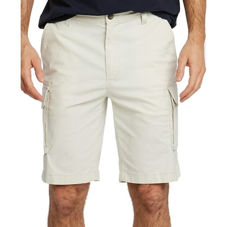Nautica Men's Shorts Cargo Stretch Classic Fit White Size 30