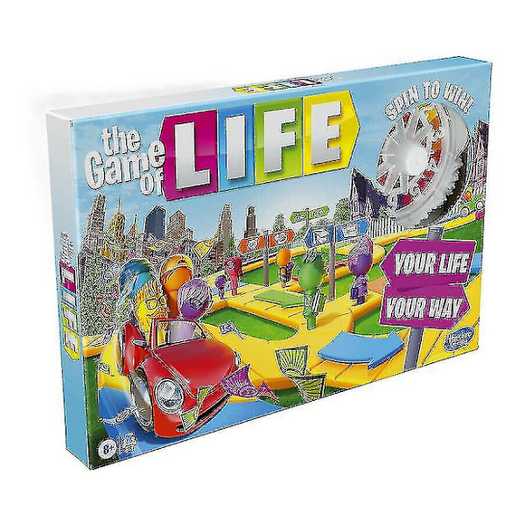 The Game of Life Board Game Newest Edition Fun Party Kids Family Interactive