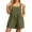 11 Green, variant on Rompers for Women Short Overalls Casual Summer Adjustable Strap Shorts Jumpsuit with Pockets