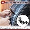 thumbnail image 3 of 1 Pc Conector de bombilla de luz trasera izquierda para Peugeot 307 T63 2008-2012, 3 of 7