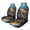 style, variant on Nautical Green Sea Turtles Car Seat Covers Front Seat Protector Cover Mat Full Set of 2pc Universal Bucket Seat Cover for Car SUV Automotive