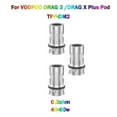thumbnail image 4 of 3pcs Tpp Dm2 Mesh Coils 0.2ohm Resistance Dl Coil 40-60w For Drag 3 Drag X Plus Drag X S Pro Pod Mo, 4 of 5