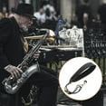 thumbnail image 4 of HEANUJJ 1Pc Black Saxophone Fixing Strap Adjustable Comfortable Saxophone Neck Belt Accessory, 4 of 7