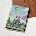 thumbnail image 5 of Happy Mother's Day Best Siberian Husky Mom Ever Travel Passport Wallet Husky Dog Lover Gifts PU Leather Passport Holder Cover - 03002, 5 of 5