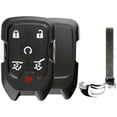 thumbnail image 2 of KeylessOption Keyless Entry Remote Key Fob Case Shell Button Pad Outer Cover Housing No Electronics HYQ1AA for Chevy GMC, 2 of 2