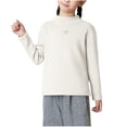 thumbnail image 2 of Cowsor Unisex Kids Polar Fleece Turtleneck Base Top, 2 of 5