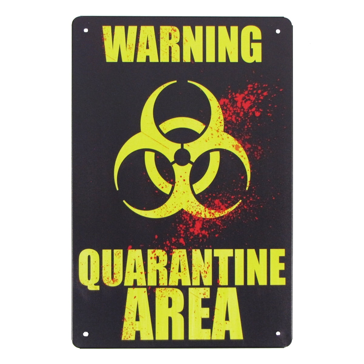PROPERTY PROTECTED BY ZOMBIES Warning Funny Novelty Sign gift