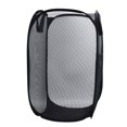 thumbnail image 1 of Honoma Cesta De Malla Resistente Para La Colada, Cesta Desplegable Con Bolsillo Lateral Para Lavandería, Baño, Habitación De Niños, Dormitorio Universitario O Viajes (Pop Vertical Negro), 1 of 4