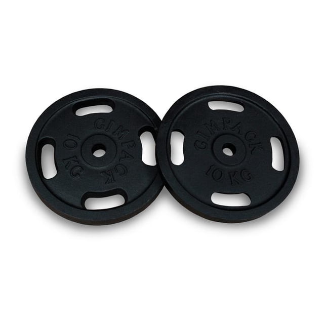 Discos para pesas Gimpack 10 kg Four-Grip