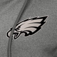 thumbnail image 2 of Women's Antigua  Heather Black Philadelphia Eagles Seeker Full-Zip Hoodie Jacket, 2 of 2