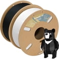 thumbnail image 2 of DURAMIC 3D PLA+ Filament 1,75mm 2Kg Noir + Blanc, PLA Plus Filament d'Imprimante 3D 2 Pack 1kg Bobine(2,2lbs) PLA Pro Plus Résistant et Plus Résistant, Précision Dimensionnelle Probabilité +/- 0,02mm, 2 of 4