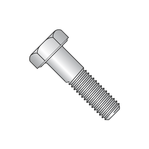 MS35307-369 / 3/8-16 x 2 3/4" Mil-Spec Hex Cap Screws / 18-8 Stainless Steel / DFAR Compliant / Revision E (Coarse) (Quantity: 100 pcs)