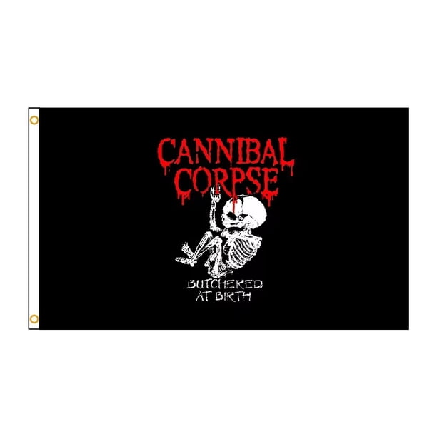 Tapiz estético para pared con cadáver de caníbal, 150 x 90 cm